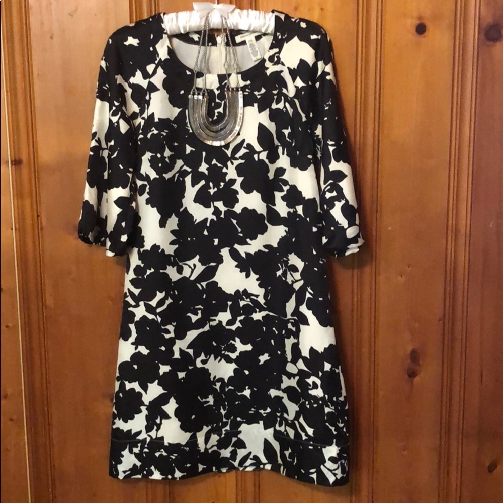 Banana Republic silk floral dress